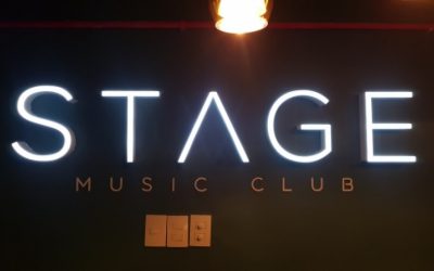 Letra caixa Stage Music Club